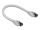DELOCK RJ45 Netzwerkkabel Cat.8.1S/FTP 0,25m bis 40Gbps Grau