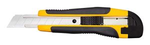 Wedo 78 618 Teppichmesser Schwarz, Stahl, Gelb Abbrechmesser