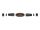 DeLOCK Kabelverbinder T-Form für Außenbereich 2 Pin, IP68 wasserdicht, schraubbar, Kabeldurchmesser 4,5 - 7,5 mm schwarz