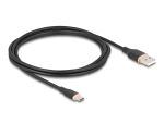 DeLOCK 81227 USB Kabel USB 2.0 2,5 m USB A USB C 0,48 Gbit/s Schwarz