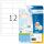 HERMA Etiketten Premium A4 97x42.3 mm weiß Papier matt 300 St.