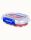 Sistema 881523 Lebensmittelaufbewahrungsbehälter Rechteckig Container 0,18 l Transparent 3 Stück(e)