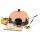 Emerio PO-115984 Pizzamacher/Ofen 6 Pizza/Pizzen 1200 W Schwarz, Orange