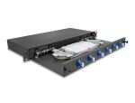 DELOCK 19" LWL Spleißbox 6x LC DX OS2 1HE...