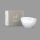 FIFTYEIGHT Schale 500ml - Zuversichtlich weiß