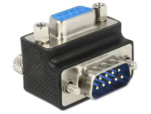 DeLOCK 65595 Kabeladapter Sub-D 9p Schwarz, Blau, Rot, Silber
