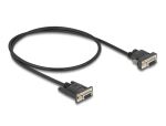 DeLOCK Seriell Kabel RS-232 D-Sub9 Buchse zu D-Sub9 Buchse Stromanschluss an Pin 9 0,5 m