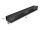 DeLOCK 19″ 1 HE Kabelmanagement Rangierpanel mit 2 Öffnungen Metall / Kunststoff schwarz
