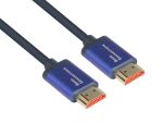 Alcasa 4521-SF005B HDMI-Kabel 0,5 m HDMI Typ A (Standard) Blau