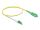 DELOCK Kabel LWL LC-APC zu LC-APC Simplex SinglemodeOS2 0,5m