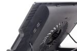 Gembird NBS-1F17T-01 Llaptop-Kühlpad 43,2 cm (17") 1500 RPM Schwarz