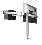 Durable 508823 Flachbildschirm-Tischhalterung 86,4 cm (34") Tisch/Bank Silber