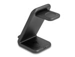 DELOCK Wireless Charger 3 in 1 mit 2 Ladespulen 5W/5W/15W