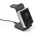 DELOCK Wireless Charger 3 in 1 mit 2 Ladespulen 5W/5W/15W