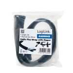 LogiLink KAB0048 Kabelmuffe Schwarz