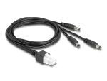 DELOCK Kabel Mini-Fit 4,2mm 6 Pin St > 3x DC 5,5x2,5mm...