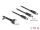 DELOCK Kabel Mini-Fit 4,2mm 6 Pin St > 3x DC 5,5x2,5mm St 1m