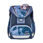 Herlitz UltraLight Plus TechMech Schulranzen-Set Junge Polyester Blau, Orange