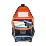 Herlitz UltraLight Plus TechMech Schulranzen-Set Junge Polyester Blau, Orange