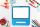 Alcasa I10KB 27,7 cm (10.9") Cover Blau