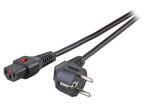 EFB Elektronik EK600SW.3 Stromkabel Schwarz 3 m...