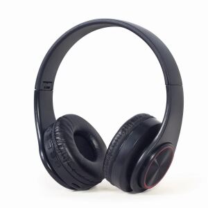 Gembird BHP-LED-01 Kopfhörer & Headset Verkabelt & Kabellos Kopfband Musik/Alltag Mikro-USB Bluetooth Schwarz