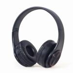 Gembird BHP-LED-01 Kopfhörer & Headset Verkabelt & Kabellos Kopfband Musik/Alltag Mikro-USB Bluetooth Schwarz