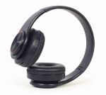 Gembird BHP-LED-01 Kopfhörer & Headset Verkabelt & Kabellos Kopfband Musik/Alltag Mikro-USB Bluetooth Schwarz