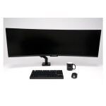 LC-Power LC-EQ-A49B Flachbildschirm-Tischhalterung 124,5 cm (49") Tisch/Bank Schwarz