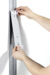 Durable VARIO Dokumentenanzeige-Karussell Wand Porträt A4