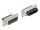 DELOCK D-Sub HD 26 Pin Crimp Stecker, Metall, 2 Stück
