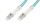 Digitus LWL Multimode OM 3 Patchkabel, LC / LC