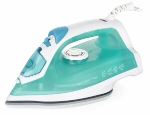 Emerio SI-110298.4 Bügeleisen Dampfbügeleisen Keramik-Bügelsohle 2000 W Grün, Weiß