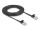 DELOCK Patchkabel gewinkelt RJ45 S/FTP Cat6 3,00m Schwarz