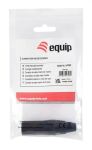 Equip 3-poliger XLR Kabelstecker, schwarz