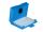 DELOCK Schutzbox für 3.5" HDD blau