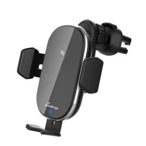 MediaRange MRMA117 Ladegerät für Mobilgeräte Smartphone Schwarz Kabelloses Aufladen Schnellladung Auto