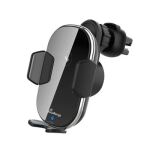 MediaRange MRMA117 Ladegerät für Mobilgeräte Smartphone Schwarz Kabelloses Aufladen Schnellladung Auto