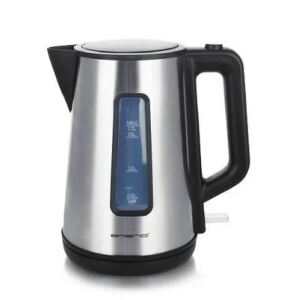 Emerio WK-122829 Wasserkocher 1,7 l 2200 W Schwarz, Edelstahl