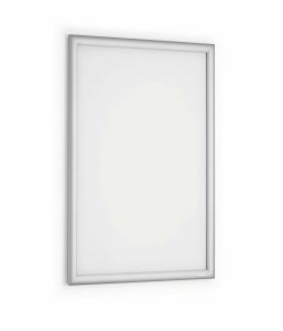 Durable 500823 Wandrahmen 450 x 625 mm Rechteck Silber Aluminium