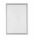 Durable 500823 Wandrahmen 450 x 625 mm Rechteck Silber Aluminium