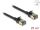 DELOCK RJ45 Netzwerkkabel Cat.8.1 F/FTP Slim Pro 0,25m schw.