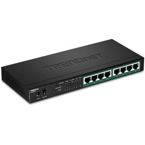 Trendnet TPE-TG84 Netzwerk-Switch Unmanaged Gigabit Ethernet (10/100/1000) Power over Ethernet (PoE) Schwarz