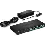 Trendnet TPE-TG84 Netzwerk-Switch Unmanaged Gigabit Ethernet (10/100/1000) Power over Ethernet (PoE) Schwarz