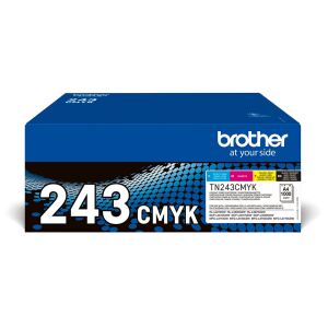 Brother TN-243CMYK Tonerkartusche 1 Stück(e) Original Schwarz, Cyan, Magenta, Gelb