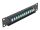 DELOCK 10" LWL Patchpanel 12 Port LC Duplex aqua 1 HE schw.