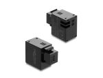 DELOCK Keystone Modul mit USB-C Ladebuchse 2,1 A schwarz