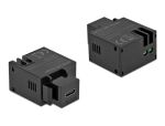DELOCK Keystone Modul mit USB-C Ladebuchse 2,1 A schwarz