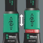 Wera Click-Torque Lock A6, 1/4x2.5-25