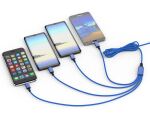 smrter Hydra ELITE 6in1 Nylon-Ladekabel Typ USB-C, navyblue retail